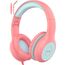 EarFun Kinder Kopfhörer, Kopfhörer Kinder mit Kabel, 85/94dB Lautstärkenbegrenzer, faltbar, verstellbar, Stereo Sound, HD-Mikrofon, Audio-Sharing, Over-Ear Kinderkopfhörer für Schule/Tablet/Reisen