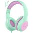 EarFun Kinder Kopfhörer, Kopfhörer Kinder mit Kabel, 85/94dB Lautstärkenbegrenzer, faltbar, verstellbar, Stereo Sound, HD-Mikrofon, Audio-Sharing, Over-Ear Kinderkopfhörer für Schule/Tablet/Reisen