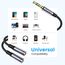 MOSWAG Audio Y Splitter Kabel, Aux Splitter Adapter 1 in 2 out, 3,5mm Stecker auf 2 Buchse Kopfhörer Adapter für Samsung, Smartphone, Kopfhörer, Lautsprecher, PS4, Switch, Tablets, PC