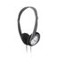 Panasonic RP-HT030E-S Leichter Kopfhörer, Faltbarer On-Ear Kopfhörer, reisefreundliches Design, 1,2 m Kabel, XBS, 3,5-mm-Klinkenstecker, Silber