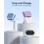ESR für Airpods Pro 2 Hülle (2023/2022/2019), kompatibel mit AirPods Pro 2./1. Generation, MagSafe Ready, Magnetischer Deckel, USB-C/Lightning Kabel, Hybrid Sturzschutz, Schwarz