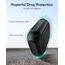 ESR für Airpods Pro 2 Hülle (2023/2022/2019), kompatibel mit AirPods Pro 2./1. Generation, MagSafe Ready, Magnetischer Deckel, USB-C/Lightning Kabel, Hybrid Sturzschutz, Schwarz