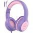 EarFun Kinder Kopfhörer, Kopfhörer Kinder mit Kabel, 85/94dB Lautstärkenbegrenzer, faltbar, verstellbar, Stereo Sound, HD-Mikrofon, Audio-Sharing, Over-Ear Kinderkopfhörer für Schule/Tablet/Reisen