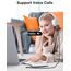 bakibo Adapter USB C auf Klinke 3.5mm (2 Stück), USB C auf 3.5 mm Jack Klinke Kopfhörer Adapter HiFi Audio DAC Typ C auf Aux Dongle Kabel kompatibel mit iPhone 17 16 15 iPad Pro Galaxy S25 S24, Grau