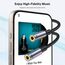 MOSWAG Audio Y Kabel Klinke 3.5 mm Splitter, USB C Klinke Splitter Kopfhörer Aux Adapter Audio Y Kabel kompatibel mit iPhone 16 Pro Max/16 Plus,Pixel 8 7 6 Pro 5,Galaxy S24 S23 S22 A33 A54