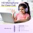 EarFun Kinder Kopfhörer, Kopfhörer Kinder mit Kabel, 85/94dB Lautstärkenbegrenzer, faltbar, verstellbar, Stereo Sound, HD-Mikrofon, Audio-Sharing, Over-Ear Kinderkopfhörer für Schule/Tablet/Reisen