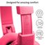 POGS Drahtloser Bluetooth Kinderkopfhörer | The Gecko 2 | Faltbarer robuster Kinderkopfhörer ab 3 Jahren | Lautstärkebegrenzung 85 dB | Mikrofon | On-Ear | Drahtlose Musik-Sharing-Funktion (rRosa)
