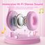 EarFun Kinder Kopfhörer, Over-Ear Kopfhörer für Kinder mit Kabel, 85/94dB Lautstärkenbegrenzer, Faltbar, Einstellbar, Hi-Fi Klang, HD-Mikrofon, Komfortables Tragen, Kinderkopfhörer für Schule/Tablet
