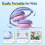 EarFun Kinder Kopfhörer, Kopfhörer Kinder mit USB-C Kabel, 85/94dB Lautstärkenbegrenzer, verstellbar, Stereo Sound, HD-Mikrofon, Audio-Sharing, Over-Ear Kinderkopfhörer für Schule/Tablet/Reisen