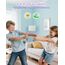 awatrue Kinder Kopfhörer, 74/85/94dB Sichere Lautstärke Kopfhörer Kinder mit Kabel, Stereo Sound, Faltbare, 3.5 mm Jack Over Ear Kinderkopfhörer für Ipad, Tablets, Schule, Reisen (Lila Grün)