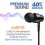 LUDOS OMNITONE Kopfhörer In Ear Kopfhörer mit Kabel und Mikrofon, 5 Jahre Garantie, In Ear Ohrhörer, 3,5 mm Klinkenstecker Earbuds, Satte Bässe Earphones, Headphones für iPhone, iPad, Huawei, Samsung