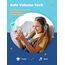 iClever Kinder Kopfhörer mit Sharing Splitter [2 Pack]- 85dBA Safe Volume Limited - HS22 Kopfhörer für Kinder mit Kabel, Tangle-Free Faltbar Stereo Kopfhörer für Schule/Tablet/Reisen, Blau&Schwarz