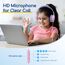 EarFun Kinder Kopfhörer, Kopfhörer Kinder mit USB-C Kabel, 85/94dB Lautstärkenbegrenzer, verstellbar, Stereo Sound, HD-Mikrofon, Audio-Sharing, Over-Ear Kinderkopfhörer für Schule/Tablet/Reisen