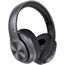 TuneFlux Bluetooth Kopfhörer Over Ear, 80 Std Akkulaufzeit, Kabellos Bluetooth Kopfhörer mit 3 EQ-Modi, HiFi-Stereo, Eingebautes Mikrofon, Faltbares Wireless Kopfhörer (Metallic)