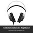 AKG K52 Geschlossener Hochleistungs-Monitoring-Studiokopfhörer, kabelgebunden, leichtes Design, 3,5-mm- und 1/4-Zoll-Adapter, 3 m Kabel - Schwarz