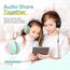 EarFun Kinder Kopfhörer, Kopfhörer Kinder mit Kabel, 85/94dB Lautstärkenbegrenzer, faltbar, verstellbar, Stereo Sound, HD-Mikrofon, Audio-Sharing, Over-Ear Kinderkopfhörer für Schule/Tablet/Reisen