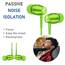 LUDOS OMNITONE Kopfhörer In Ear Kopfhörer mit Kabel und Mikrofon, 5 Jahre Garantie, In Ear Ohrhörer, 3,5 mm Klinkenstecker Earbuds, Satte Bässe Earphones, Headphones für iPhone, iPad, Samsung - Grün