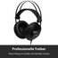 AKG K52 Geschlossener Hochleistungs-Monitoring-Studiokopfhörer, kabelgebunden, leichtes Design, 3,5-mm- und 1/4-Zoll-Adapter, 3 m Kabel - Schwarz