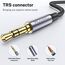 MOSWAG Audio Y Splitter Kabel, Aux Splitter Adapter 1 in 2 out, 3,5mm Stecker auf 2 Buchse Kopfhörer Adapter für Samsung, Smartphone, Kopfhörer, Lautsprecher, PS4, Switch, Tablets, PC