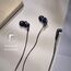 Panasonic RP-HJE125E-K Ergofit In-Ear-Kopfhörer mit kraftvollem Klang, bequemem rutschfestem Sitz und 3 Größen von Ohrstöpseln, schwarz