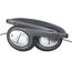 Panasonic RP-HT030E-S Leichter Kopfhörer, Faltbarer On-Ear Kopfhörer, reisefreundliches Design, 1,2 m Kabel, XBS, 3,5-mm-Klinkenstecker, Silber (Packung mit 2)