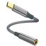 USB-C-auf-Aux-Audio-Dongle-Kabel, Typ C auf 3,5-mm-Buchse, Kopfhöreranschluss-Adapter für iPhone 16 Pro Max/16 Pro, 15 Pro Max/15 Pro/15 Plus, Samsung Galaxy S23/S22/S21 Ultra, Pixel, iPad Pro