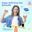 EarFun Kinder Kopfhörer, Over-Ear Kopfhörer für Kinder mit Kabel, 85/94dB Lautstärkenbegrenzer, Faltbar, Einstellbar, Hi-Fi Klang, HD-Mikrofon, Komfortables Tragen, Kinderkopfhörer für Schule/Tablet