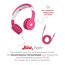 tonies-Lauscher – verstellbare & Faltbare Kinder Kopfhörer mit Lautstärkebegrenzung, Over Ear Kopfhörer mit Kabel und gepolsterten Kopfbügeln, Pink