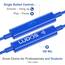 LUDOS OMNITONE Kopfhörer In Ear Kopfhörer mit Kabel und Mikrofon, 5 Jahre Garantie, In Ear Ohrhörer, 3,5 mm Klinkenstecker Earbuds, Satte Bässe Earphones, Headphones für iPhone, iPad, Samsung - Blau