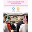 Nabevi Kopfhörer Kinder, Kinder Kopfhörer mit Kabel, 85/94dB Lautstärkegrenze, HD-Stereoton, Sharing-Funktion, Faltbare Over-Ear Kinderkopfhörer mit Mikrofon für Schule/Reise/Tablet/iPad/Kindle, Grün