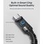 JSAUX USB C Klinke Kopfhörer Splitter Aux Adapter [28CM] USB C auf Dual 3.5mm Klinke Splitter Audio Y Kabel Kompatibel mit iPhone 16/15 Pro Max Plus, Huawei P40, Galaxy S24 S23 S22 Ultra, Pixel-Grau