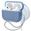 ESR für Airpods Pro 2 Hülle (2023/2022/2019), kompatibel mit AirPods Pro 2./1. Generation, MagSafe Ready, Magnetischer Deckel, USB-C/Lightning Kabel, Hybrid Sturzschutz, Marineblau