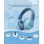 awatrue Kinder Kopfhörer, 74/85/94dB Sichere Lautstärke Kopfhörer Kinder mit Kabel, Stereo Sound, Faltbare, 3.5 mm Jack Over Ear Kinderkopfhörer für Ipad, Tablets, Schule, Reisen (Grün)