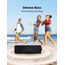 Anker SoundCore 2 Bluetooth Lautsprecher, Fantastischer Sound, Enormer Bass mit Dualen Bass-Treibern, 24h Akku, Verbesserter IPX7 Wasserschutz, Kabelloser Lautsprecher für iPhone, galaxy usw.(Schwarz)