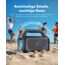 soundcore by Anker, Boom 2 Outdoor-Lautsprecher, 80W, Subwoofer, BassUp 2.0, 24h Akku, IPX7 Wasserdicht & Schwimmt, LED-Licht, USB-C, EQ, BT 5.3, Mobiler Bluetooth-Speaker, Camping, Strand, Garten