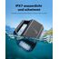 soundcore by Anker, Boom 2 Outdoor-Lautsprecher, 80W, Subwoofer, BassUp 2.0, 24h Akku, IPX7 Wasserdicht & Schwimmt, LED-Licht, USB-C, EQ, BT 5.3, Mobiler Bluetooth-Speaker, Camping, Strand, Garten