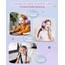 awatrue Kinder Kopfhörer, 74/85/94dB Sichere Lautstärke Kopfhörer Kinder mit Kabel, Stereo Sound, Faltbare, 3.5 mm Jack Over Ear Kinderkopfhörer für Ipad, Tablets, Schule, Reisen (Rosa Violett)