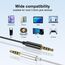 AESIGN In Ear Kopfhörer mit Kabel, 3-er Set mit Mikrofon und Lautstärkeregler, Stereo, Leichte In-Ear Ohrhörer, Kompatibel für Samsung, Tablet, Laptops, MP3 Player und Andere 3,5 mm Geräte