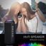 Ortizan Bluetooth Lautsprecher, Musikbox Bluetooth 5.3, Lautsprecher wasserdicht IPX7, RGB Licht, 30h Akku, Bass Boost, TWS Paarung, AUX, Micro SD, 3 EQ, Eingebautes Mikrofon für Reisen Camping