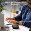Jabra Speak2 55 Bluetooth-Freisprechlösung, 4 Mikrofone mit Geräuschunterdrückung, 50 mm Breitband-Lautsprecher, Breitband-Audio, kompakt, tragbar - Zoom und Google Meet zertifiziert, Dunkelgrau