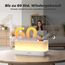RIENOK Bluetooth Lautsprecher mit Licht Nachttischlampe 11 Farbe RGB Licht Dimmbar Nachtlicht 8 Naturgeräusche Sound Machine Baby Geschenke für Mädchen Kinder Teenager Frauen