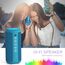 Ortizan Bluetooth Lautsprecher, Bleutooth Box mit LED-Licht, Tragbarer Mini Musikbox mit Freisprechfunktion, IPX7 Wasserschutz und 360° Surround Sound, Kabelloser Outdoor Lautsprecher mit AUX, TF