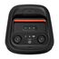 JBL PartyBox Stage 120 in Schwarz – Tragbare Bluetooth-Lautsprecher-Box mit JBL Pro Sound, Lichtshow, KI-Sound-Boost und Teleskopgriff – 12 h Laufzeit, UK Stecker (Typ G)