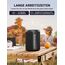 UOHHBOE Bluetooth Lautsprecher Kleine Musikbox Bluetooth 5.3 15W mit TWS Modus RGB Lichtern 30 Meter Reichweite 15 Stunden Spielzeit AUX & TF Karten Kompatibilität IPX5 Wasserdicht