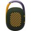 JBL CLIP 4 Bluetooth Lautsprecher - Grün – Wasserdichte, tragbare Musikbox mit praktischem Karabiner – Bis zu 10 Stunden kabelloses Musik Streaming