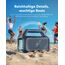 soundcore by Anker, Boom 2 Outdoor-Lautsprecher, 80W, Subwoofer, BassUp 2.0, 24h Akku, IPX7 Wasserdicht & Schwimmt, LED-Licht, USB-C, EQ, BT 5.3, Mobiler Bluetooth-Speaker, Camping, Strand, Garten