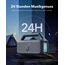 soundcore by Anker, Boom 2 Outdoor-Lautsprecher, 80W, Subwoofer, BassUp 2.0, 24h Akku, IPX7 Wasserdicht & Schwimmt, LED-Licht, USB-C, EQ, BT 5.3, Mobiler Bluetooth-Speaker, Camping, Strand, Garten