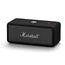 Marshall Emberton II tragbare Bluetooth Lautsprecher, kabellos, koppelbar, IP67 Staub und wasserfest, über 30 Stunden Spielzeit, Schnellladung, Innen- und Außenlautsprecher - Schwarz und Stahl