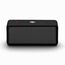 Marshall Emberton II tragbare Bluetooth Lautsprecher, kabellos, koppelbar, IP67 Staub und wasserfest, über 30 Stunden Spielzeit, Schnellladung, Innen- und Außenlautsprecher - Schwarz und Stahl
