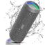 RIENOK Bluetooth Lautsprecher mit Licht Bluetooth 5.3 Musikbox Bass Kabellos Box mit IPX7 wasserdicht Stereo Sound Tragbar